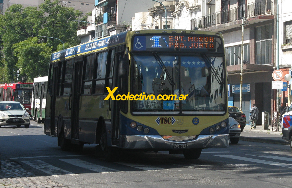 Linea 1 a Moron , Primera Junta. Recorridos de Colectivos en Buenos Aires
