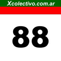 Colores de Colectivos de la Linea 88